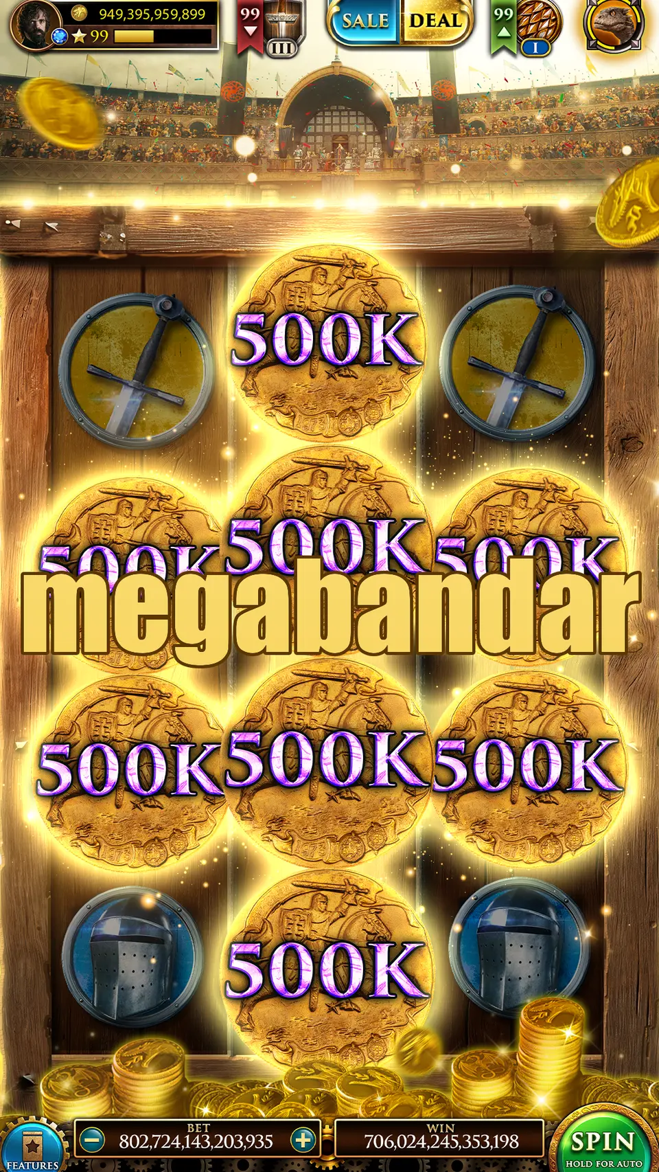 megabandar Tangkapan Layar - APK Resmi